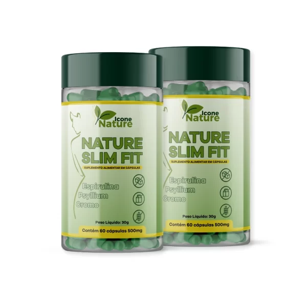 Inibidor de Apetite Natural Nature Slim Fit 120 Cápsulas