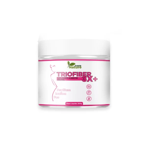 Suplemento Alimentar Icone Nature TrioFiber 3X+ 60 Cápsulas