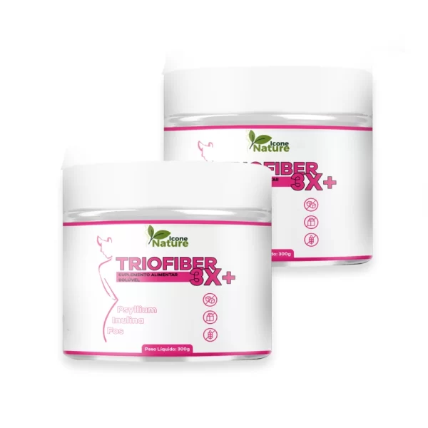 Suplemento Alimentar Icone Nature TrioFiber 3X+ 120 Cápsulas